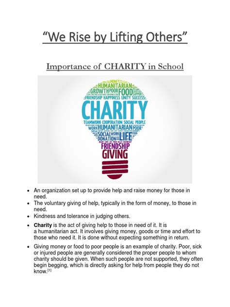 objectives of charity event|Charitable Aims and Objectives .